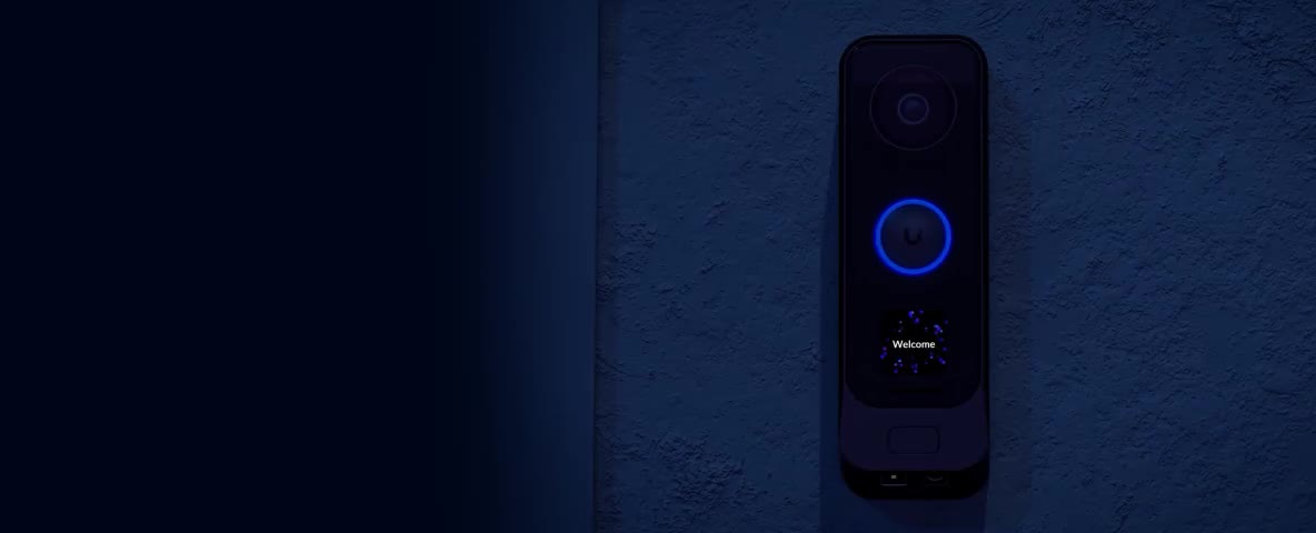 UniFi Protect ドアベルセキュリティカメラ - Ubiquiti