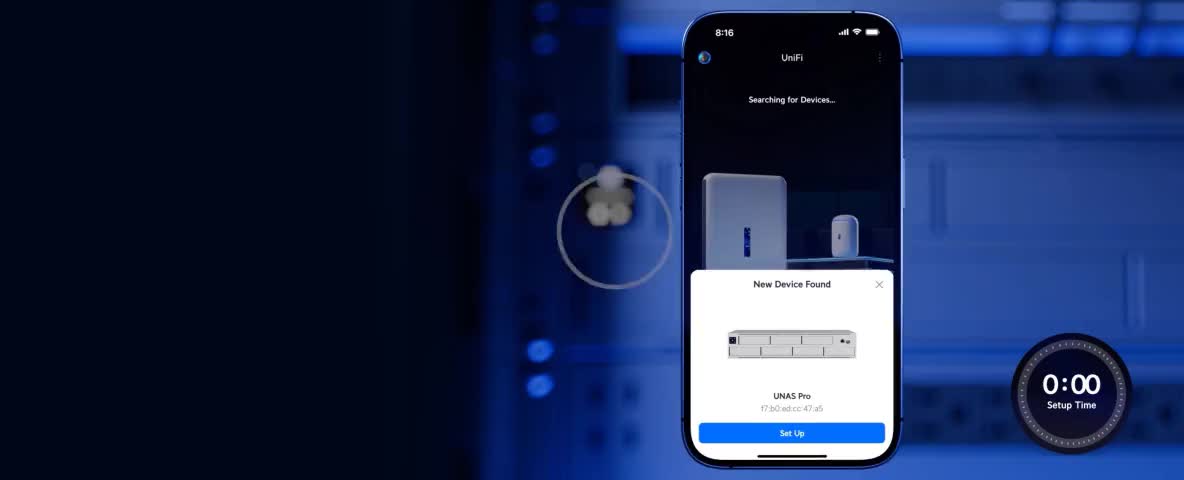 UniFi Network接続ストレージ - Ubiquiti