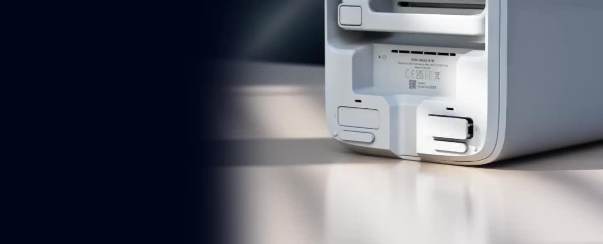 UniFi Network接続ストレージ - Ubiquiti
