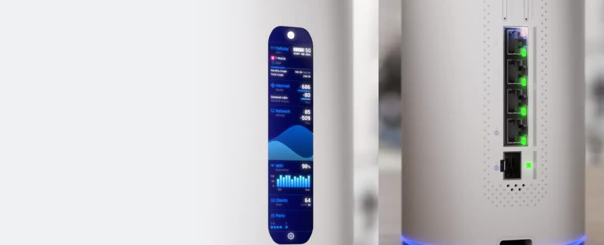 Wi-Fi統合UniFi Cloud Gateways - Ubiquiti